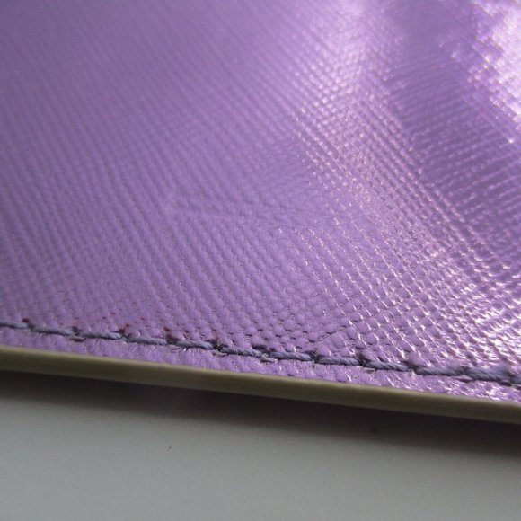 Urban Outfitters Purple & Gold Metallic Card Case NEW - Picture 9 of 9